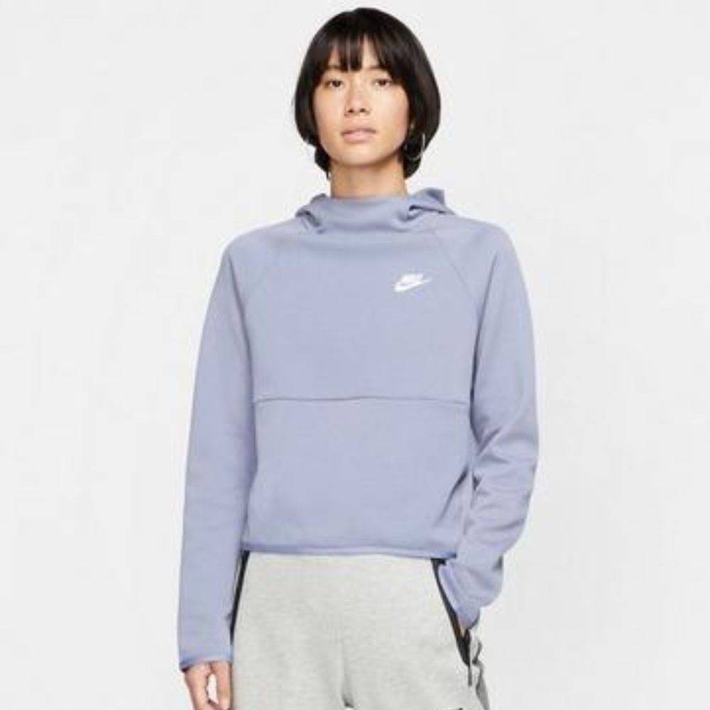 Nike Sportswear Tech Fleece Purple Pullover Hoodie‎